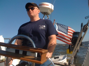October 2009, while sailing my sailboat from Annapolis, MD to Charleston, SC